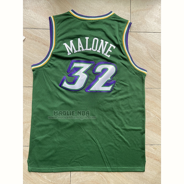 Maglia
 Karl Malone NO 32 Utah Jazz Mitchell & Ness 1996-97 Verde
